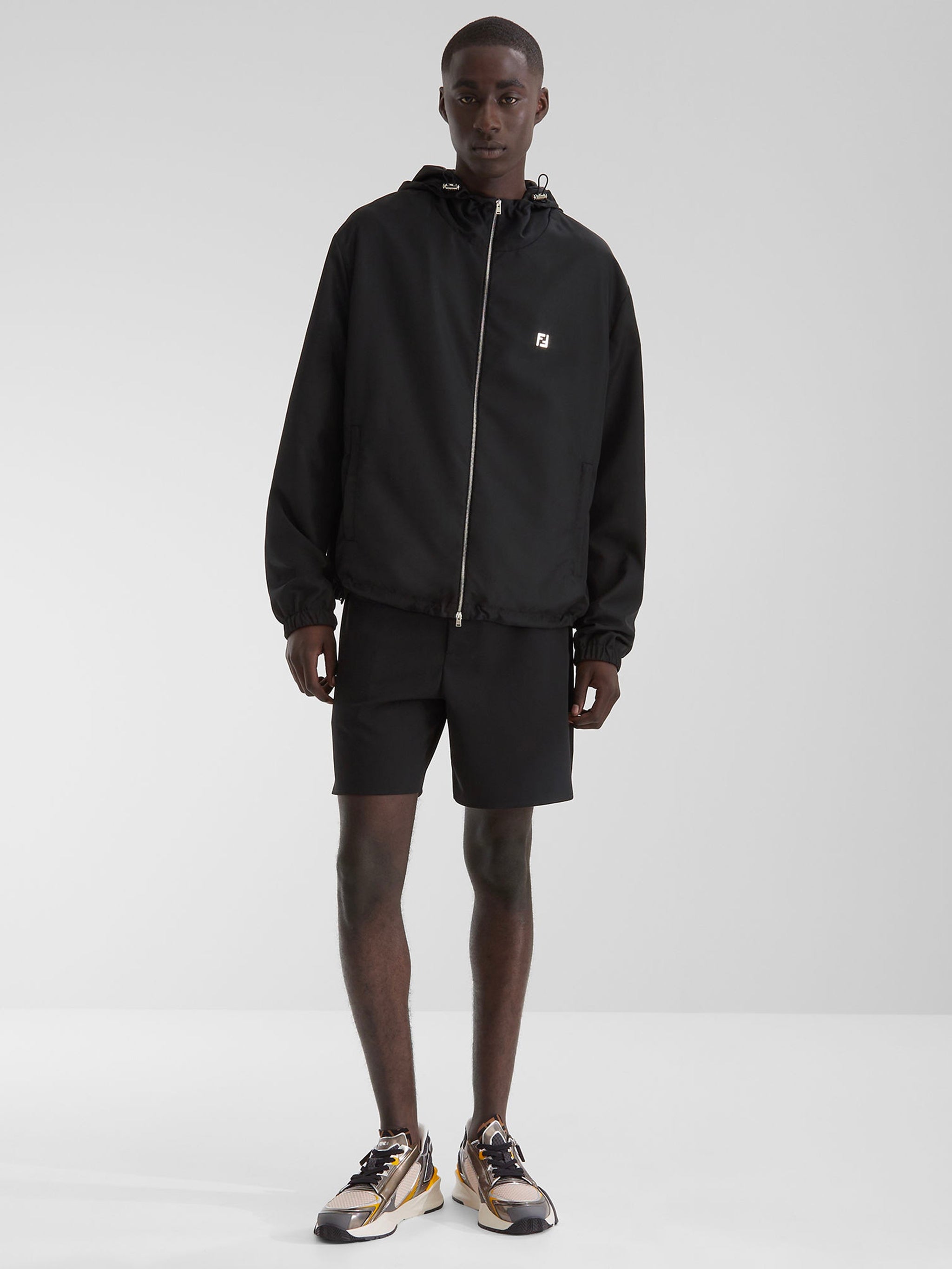 FENDI Men's Straight-Fit Bermuda Shorts - Size 48