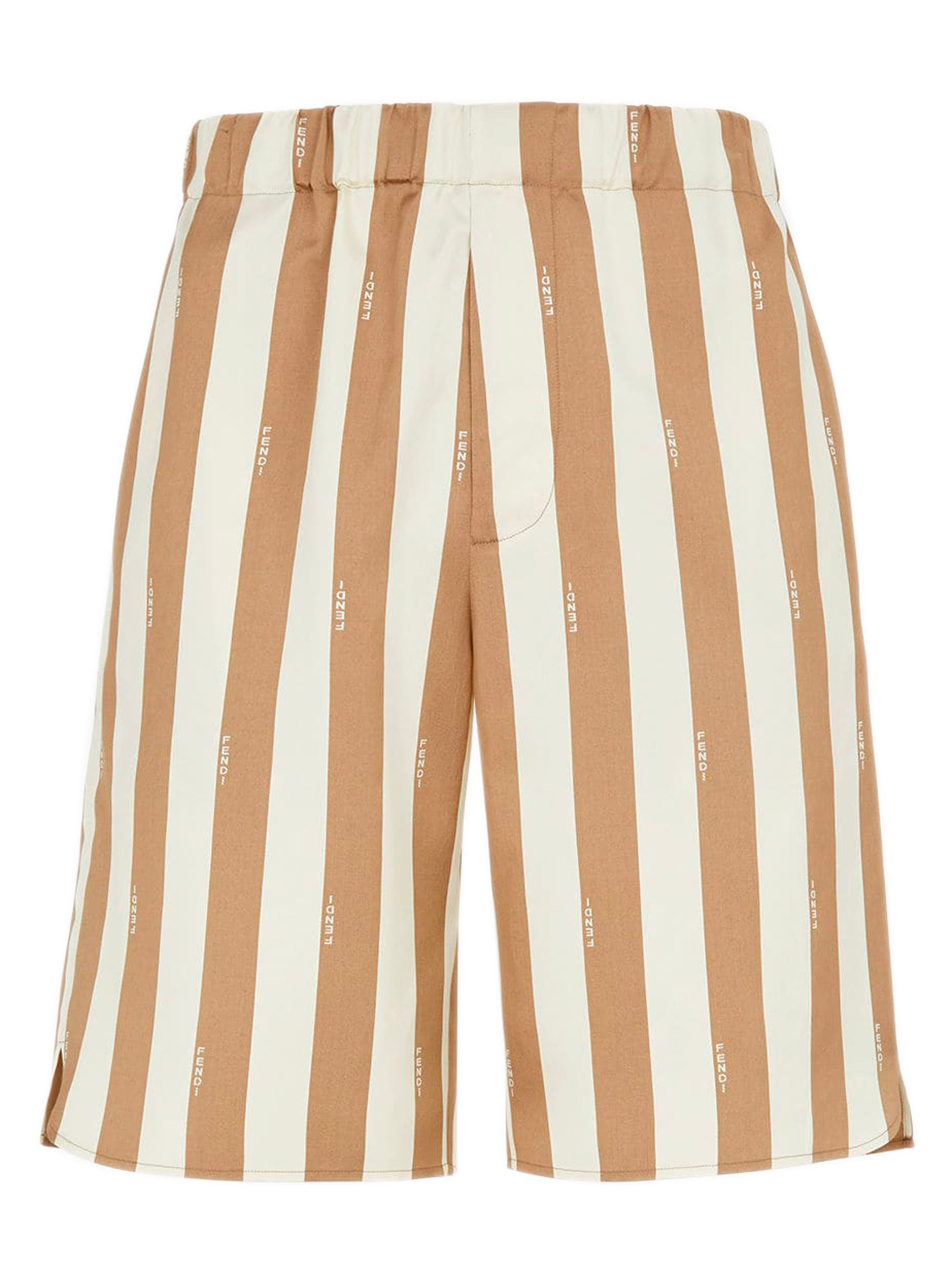 FENDI Silk Pequin Bermuda Shorts - Size 48