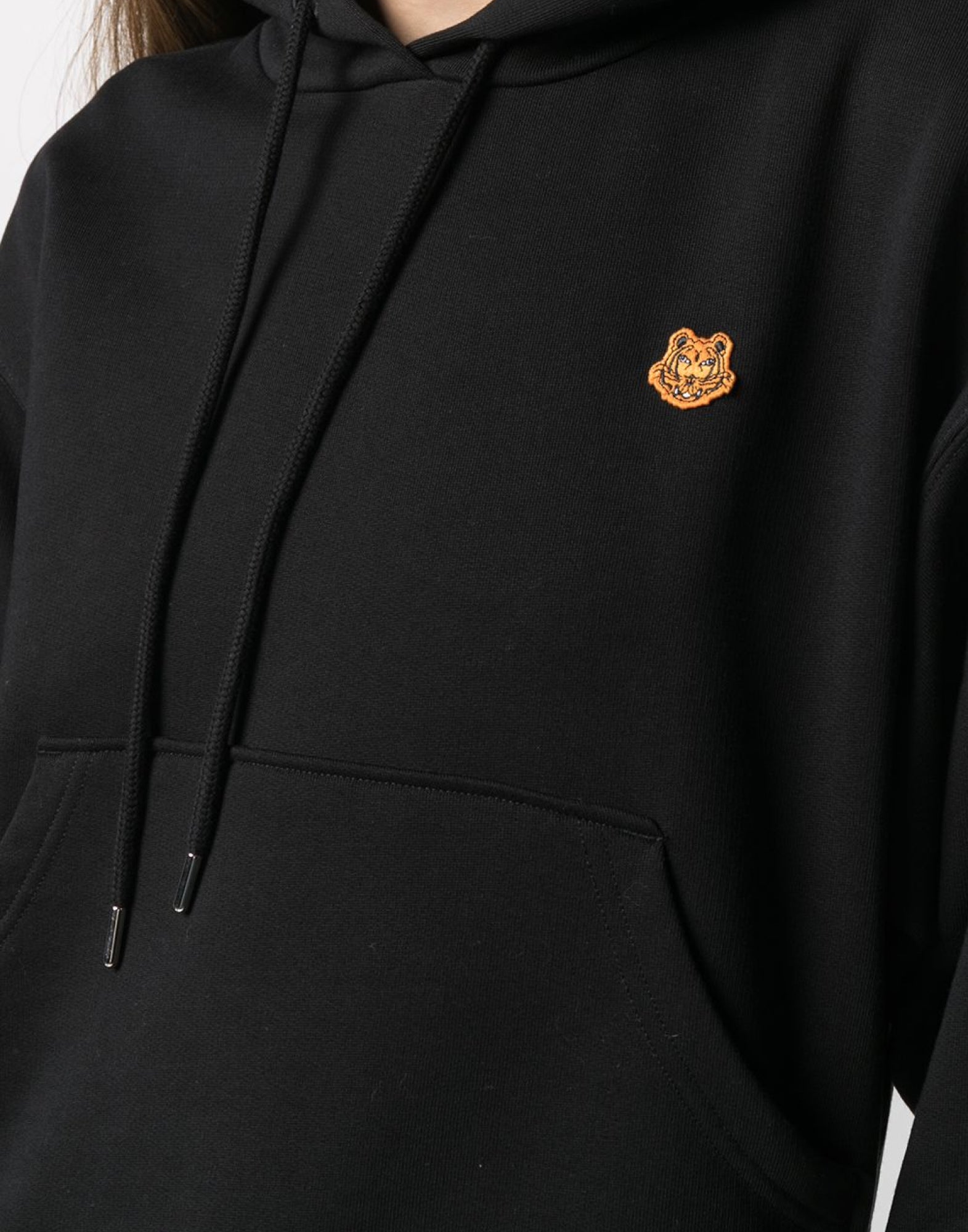 KENZO Boxy Hoodie with Tiger Crest Logo