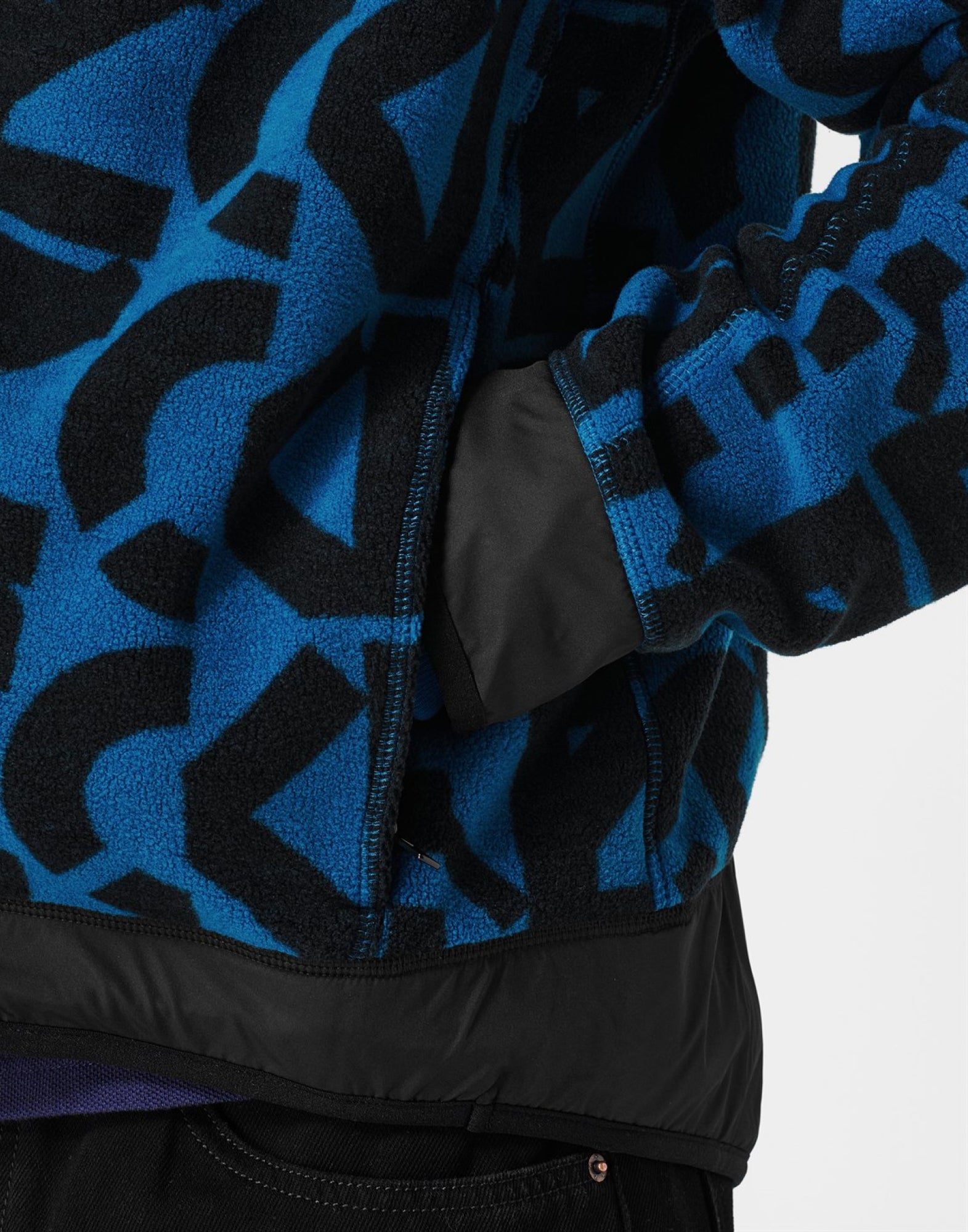 KENZO Allover Monogram Zipped Hoodie for Men - FW24 Collection