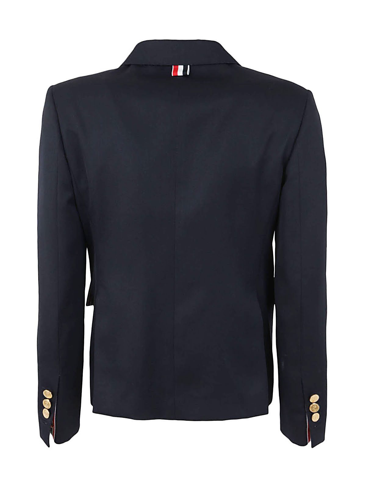 THOM BROWNE High Armhole Sportcoat in Wool Gabardine for Women