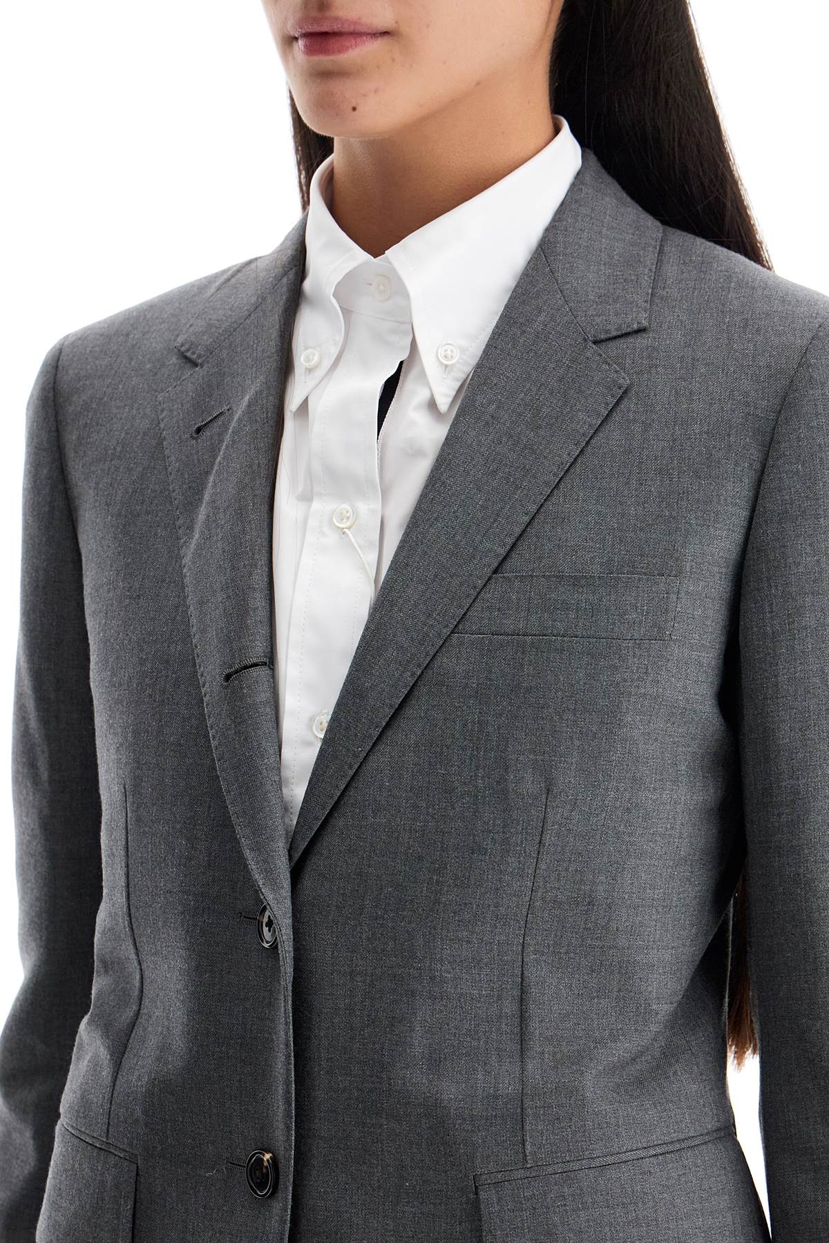 THOM BROWNE Classic Sport Jacket for Women
