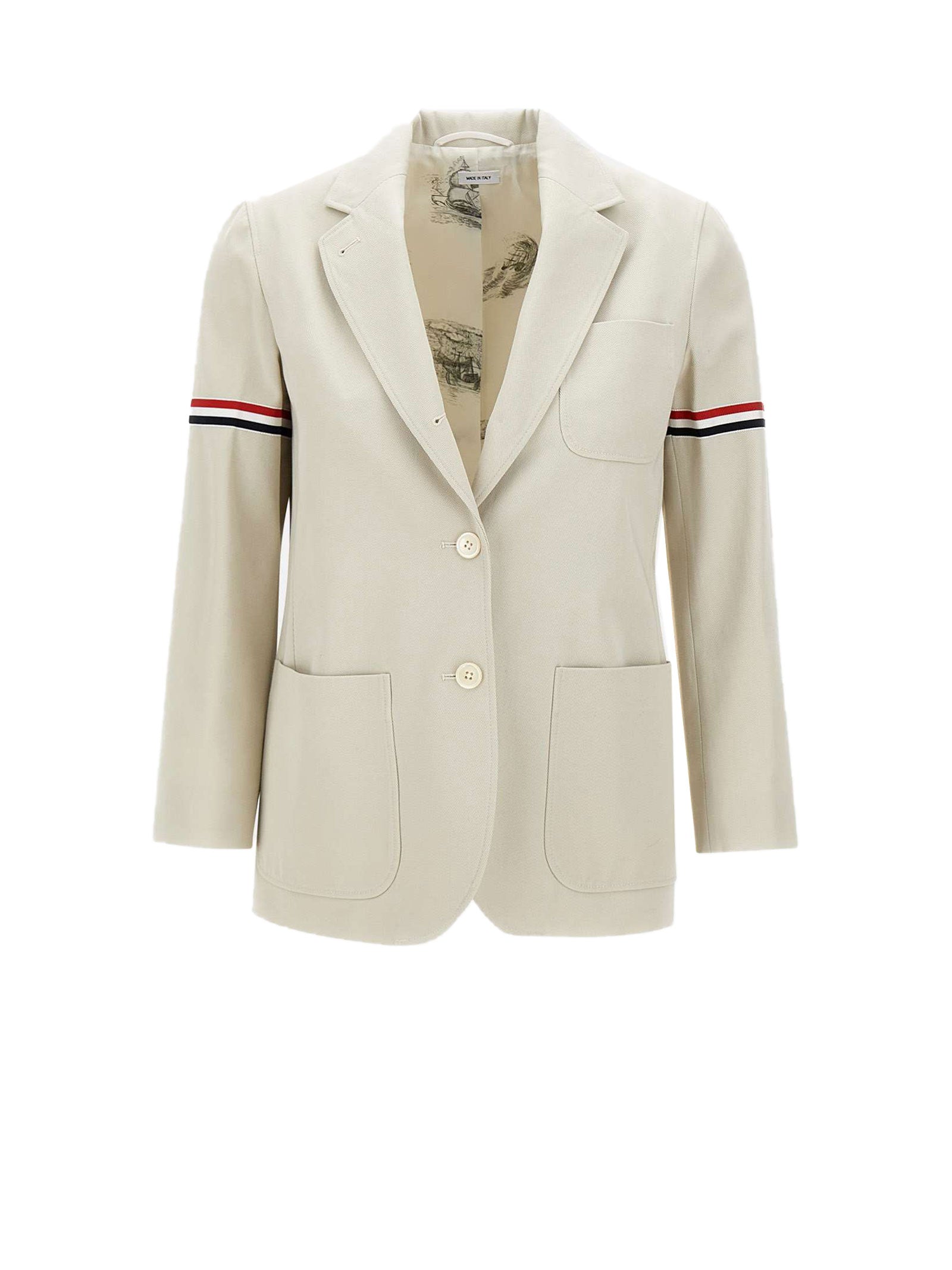 THOM BROWNE Women's Cotton Jacket for FW23