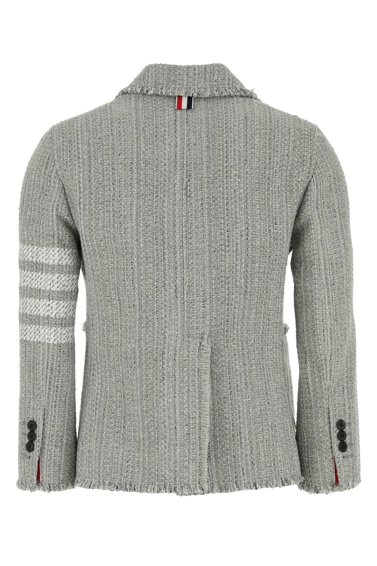THOM BROWNE Mini 4 Bar Stripe Tweed Jacket for Women