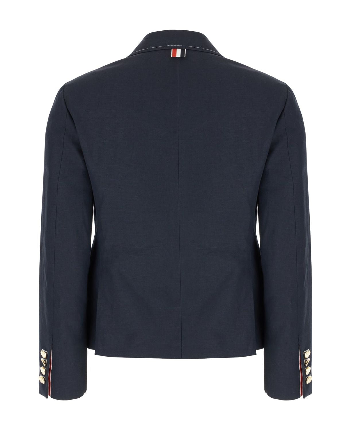 THOM BROWNE Cotton and Linen Jacket