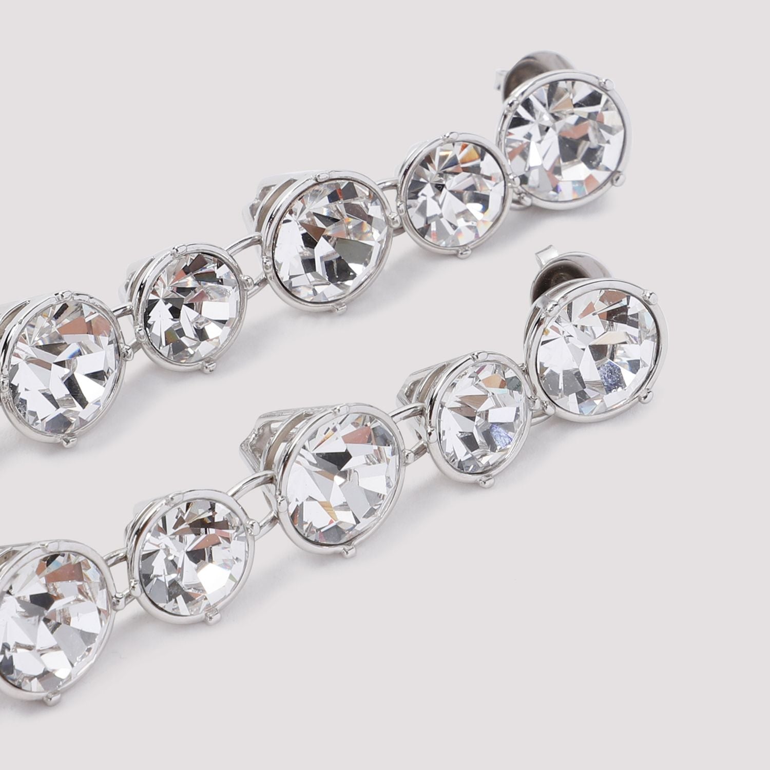 JEAN PAUL GAULTIER Long Diamond Earrings