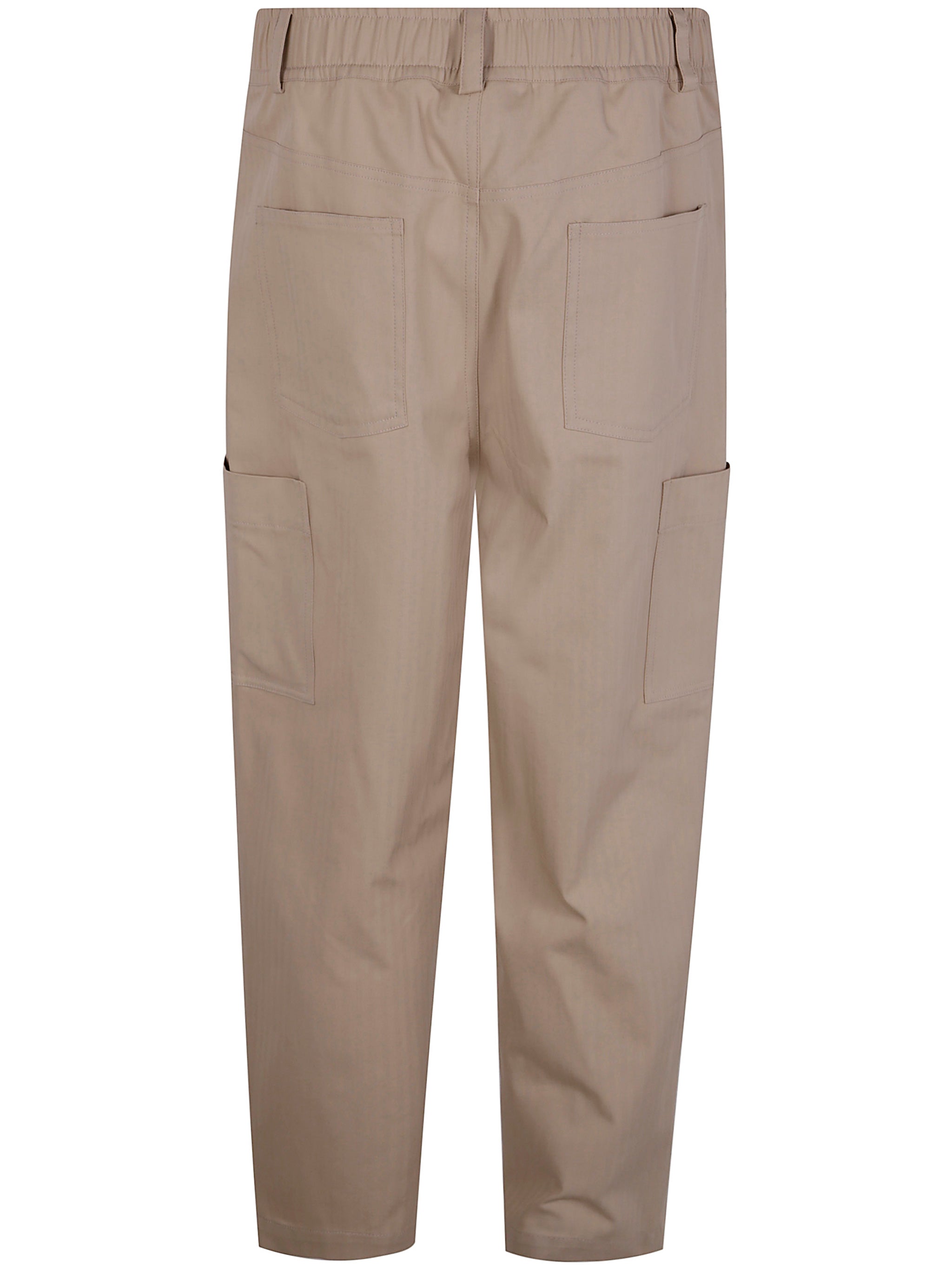 DRÔLE DE MONSIEUR Cropped Twill Pants for Men - SS25 Collection