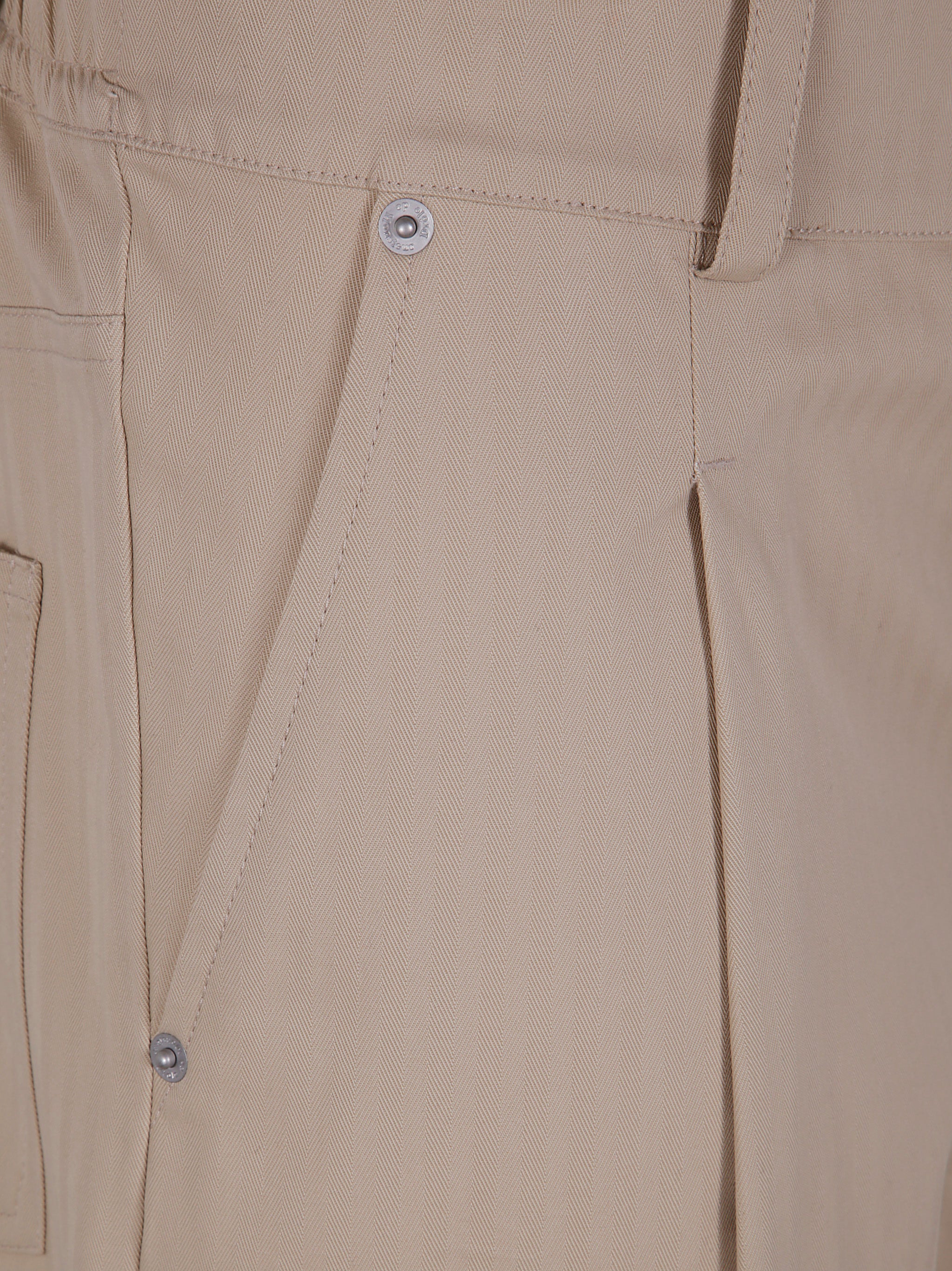 DRÔLE DE MONSIEUR Cropped Twill Pants for Men - SS25 Collection