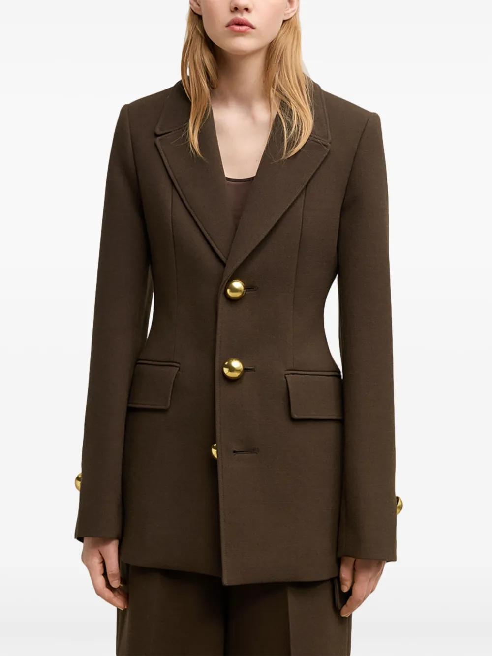 AMI PARIS Single-Breasted Women's Jacket - Size 38