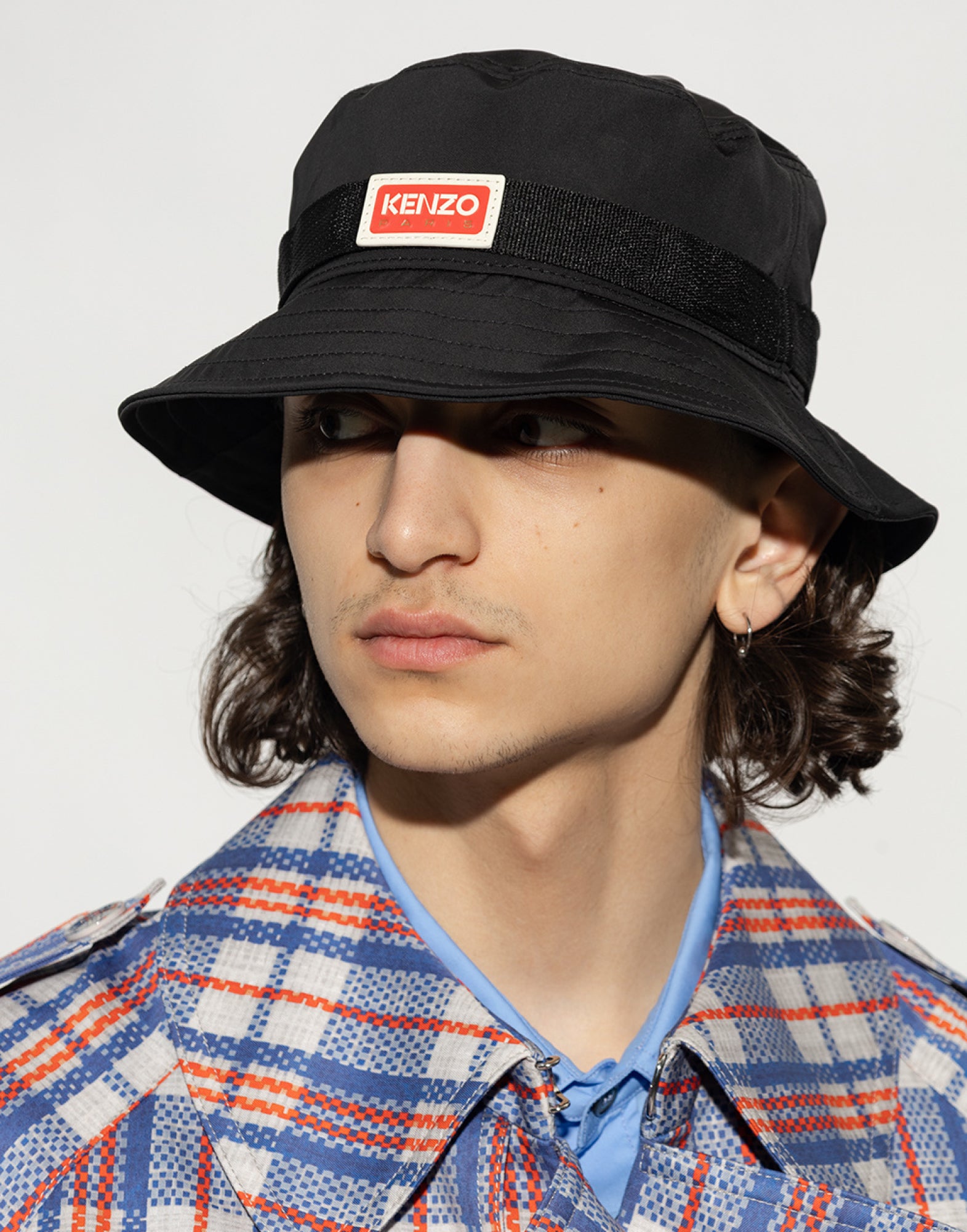 KENZO Jungle Logo Bucket Hat for Men