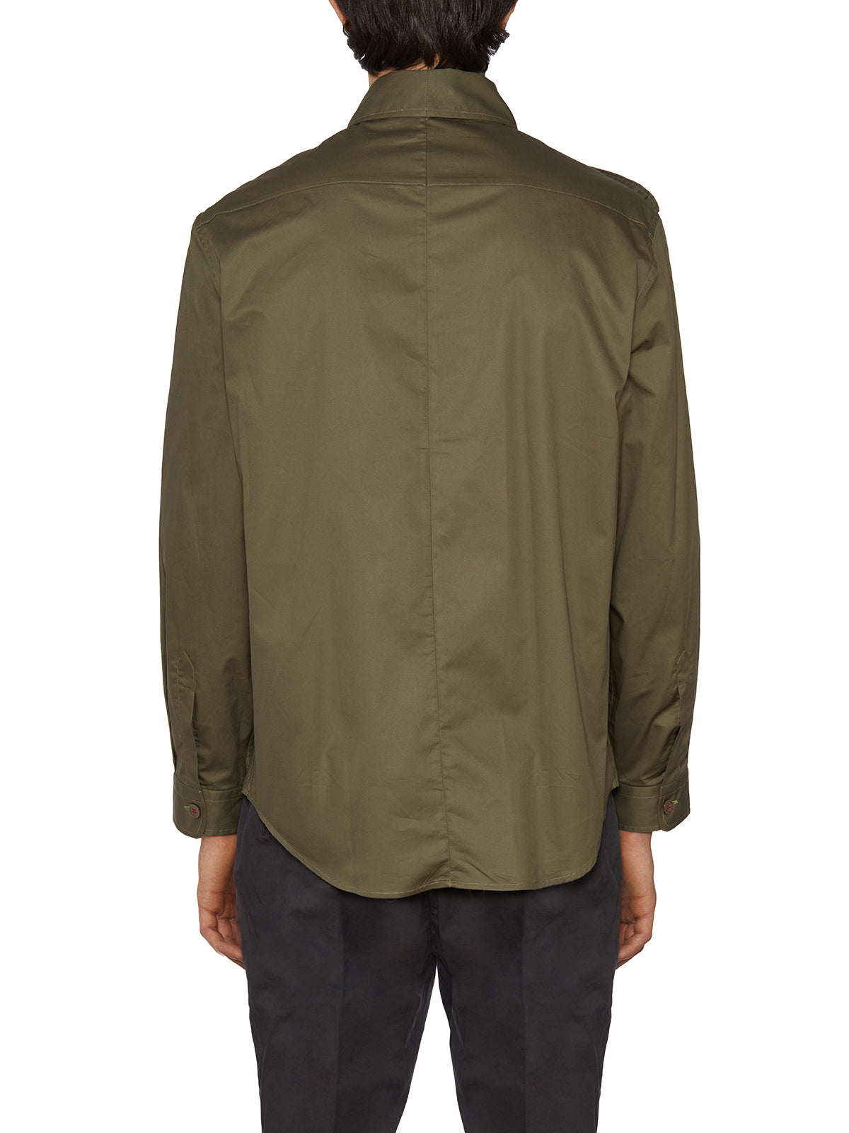 DANIELE ALESSANDRINI Men's Cotton Shirt - Size S