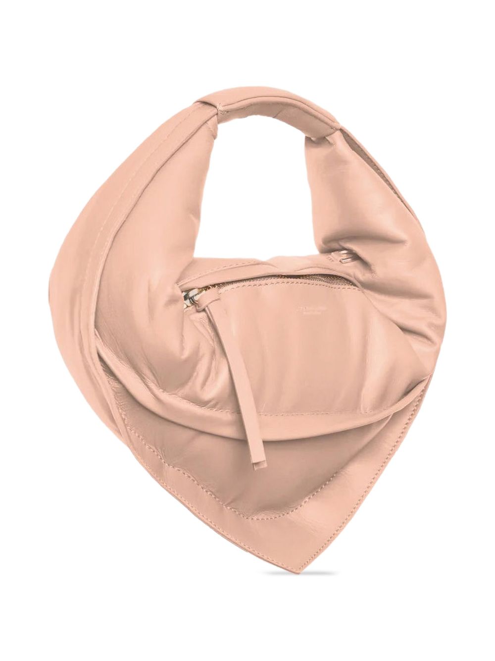 FEDERICO CINA Mini Lambskin Handbag with Reinforced Handle