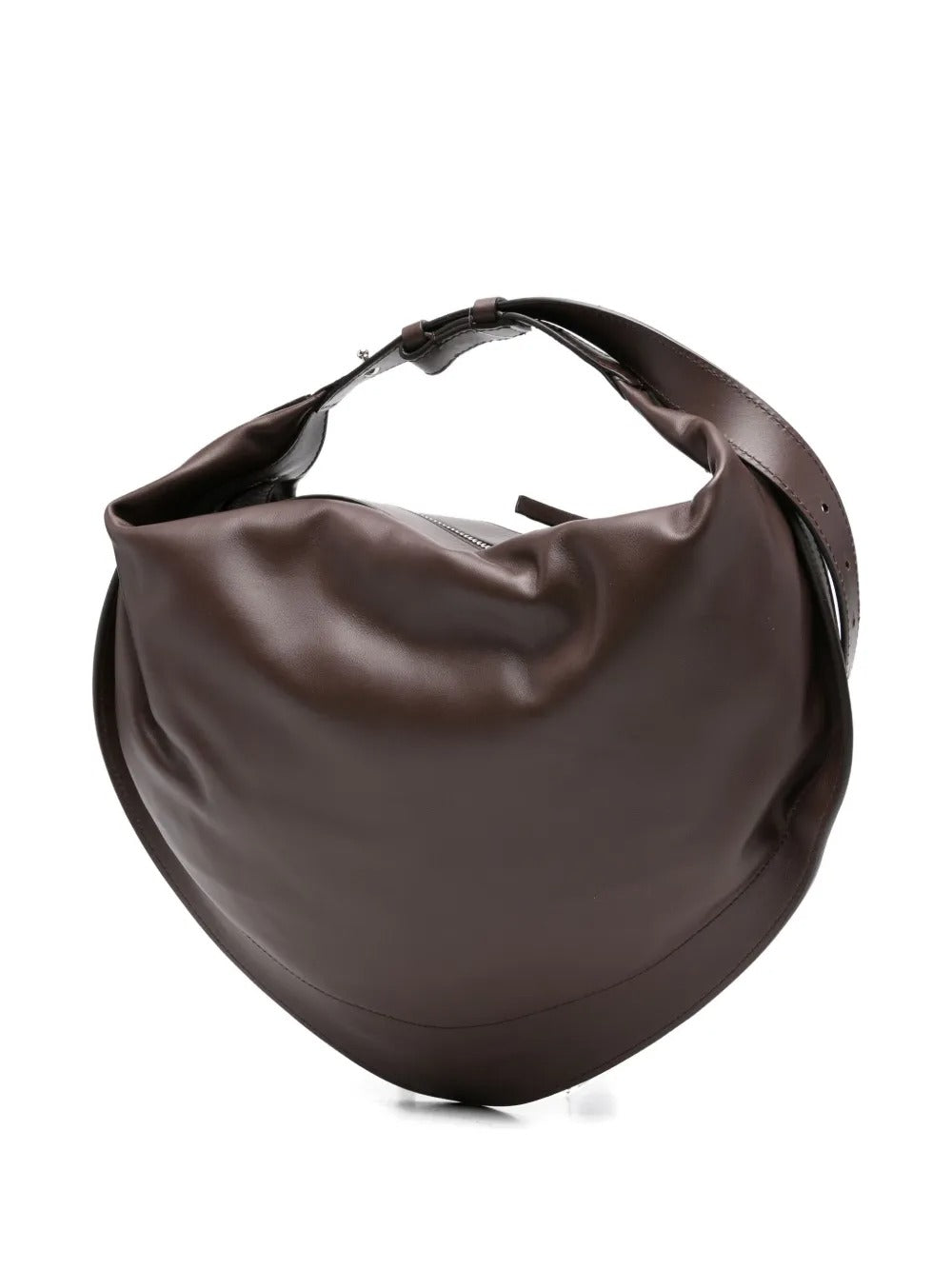 FEDERICO CINA Tortellino Leather Hobo Handbag - 50 x 35 CM