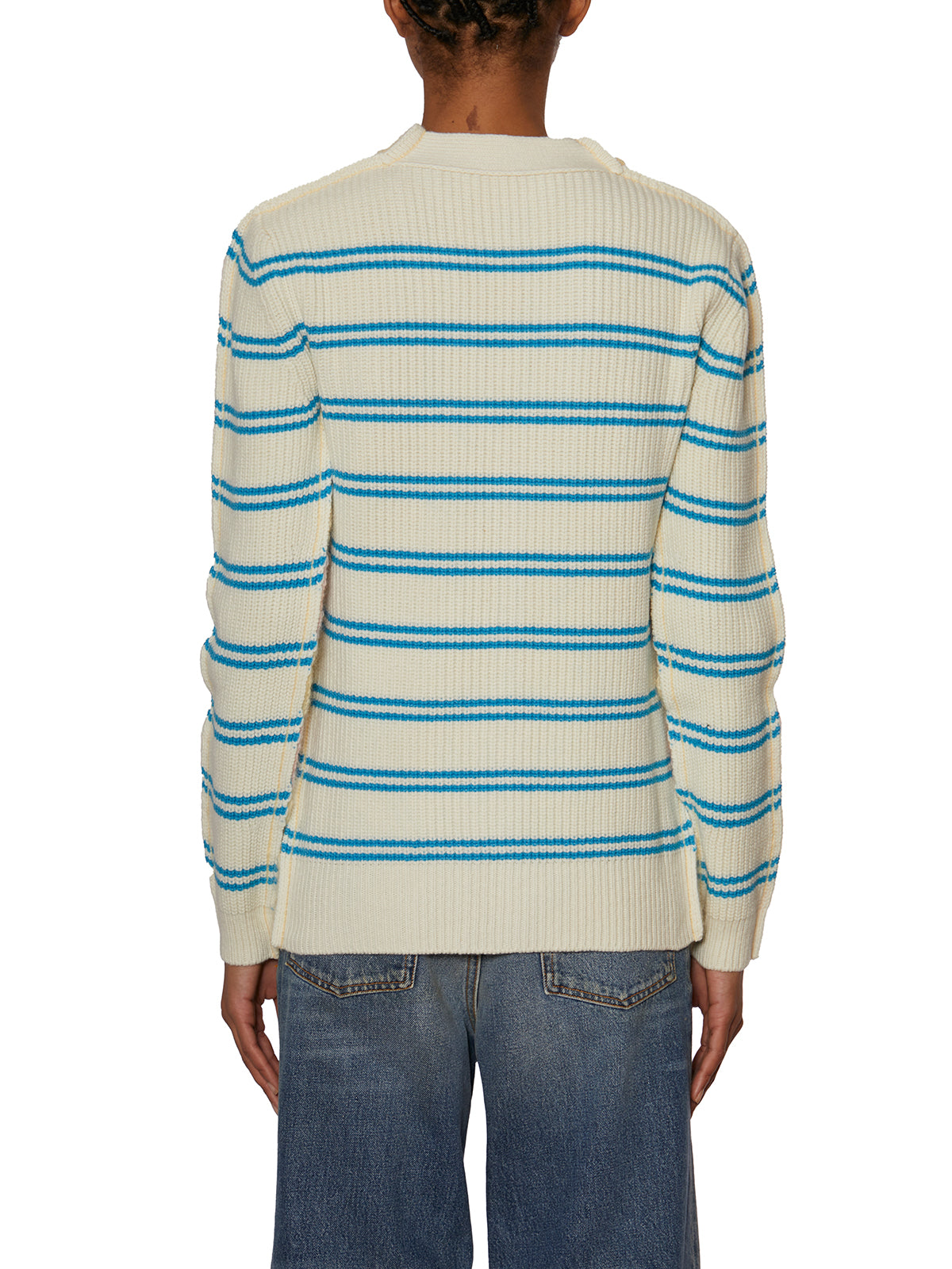 MARNI V-Neck Mohair and Wool Cardigan - Size 40