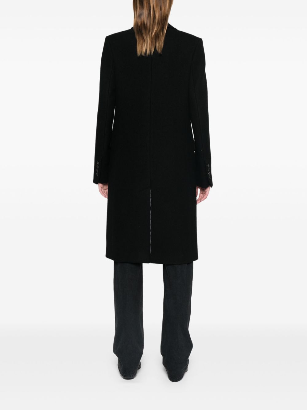 AMI PARIS Wool Single-Breasted Women's Jacket