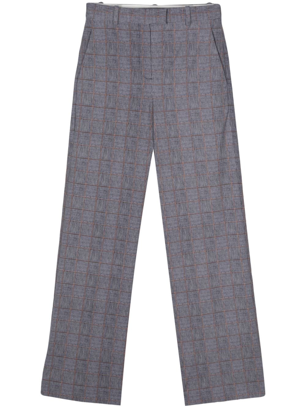 CIRCOLO 1901 Stylish Prince of Wales Masculine Pants for Women