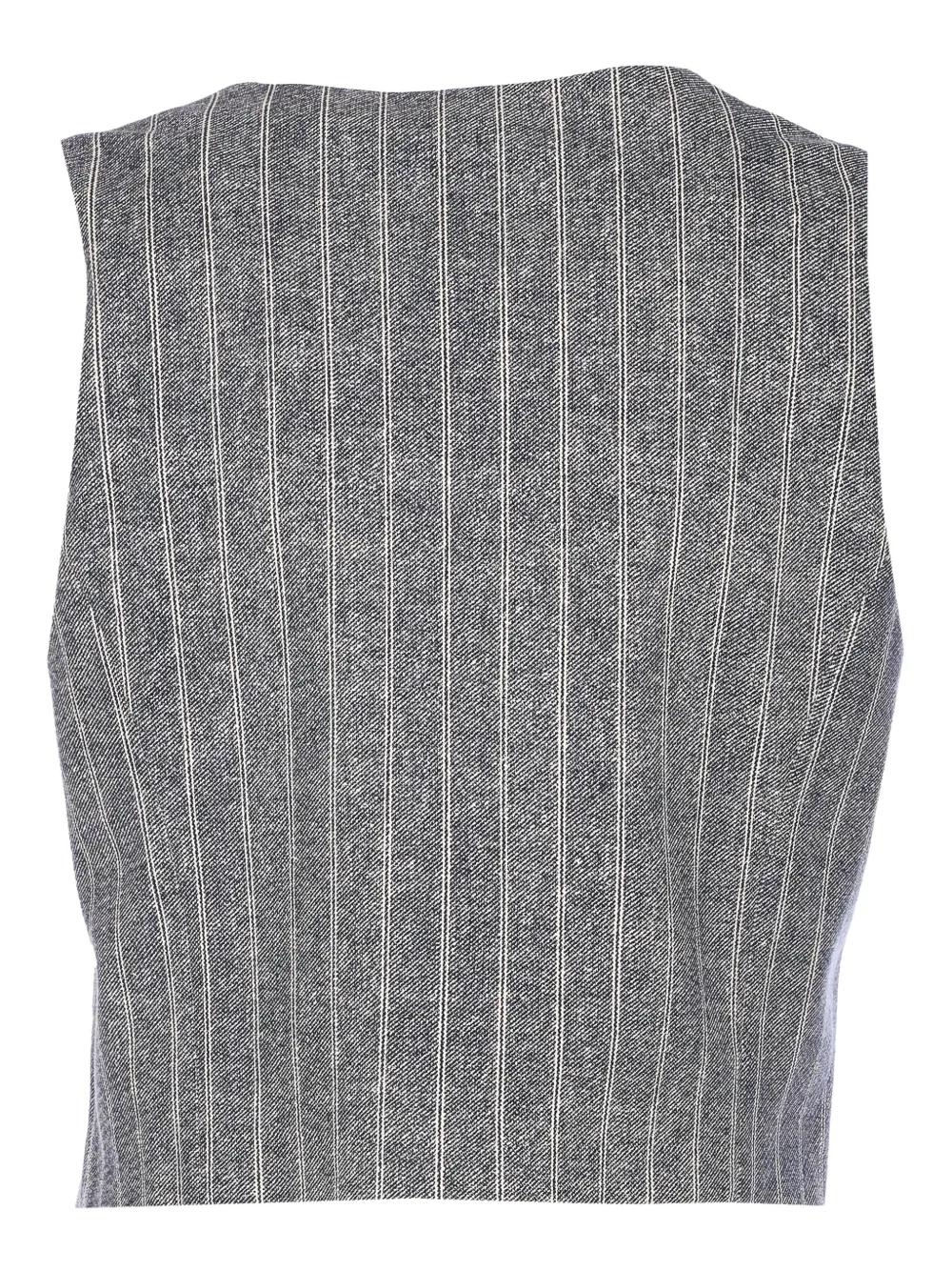CIRCOLO 1901 Cotton Mini Vest for Women