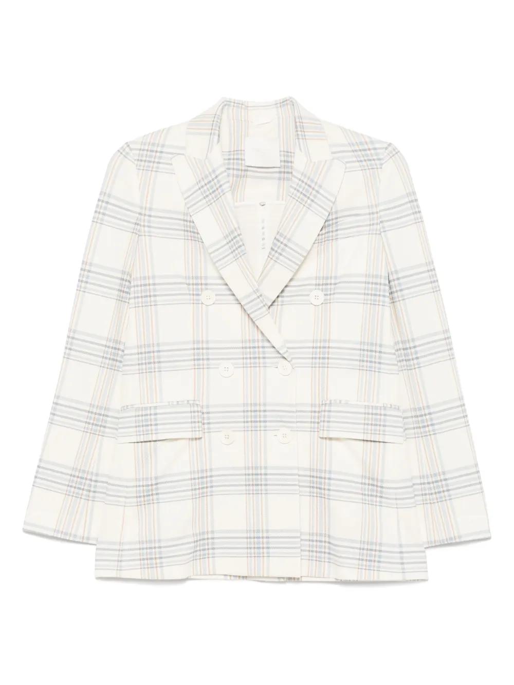 CIRCOLO 1901 Women's Cotton Double-Breasted Jacket