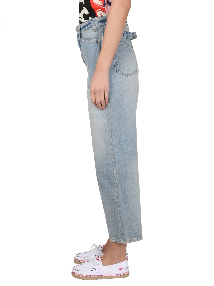 KENZO Elevated Carrot Fit Jeans for Women