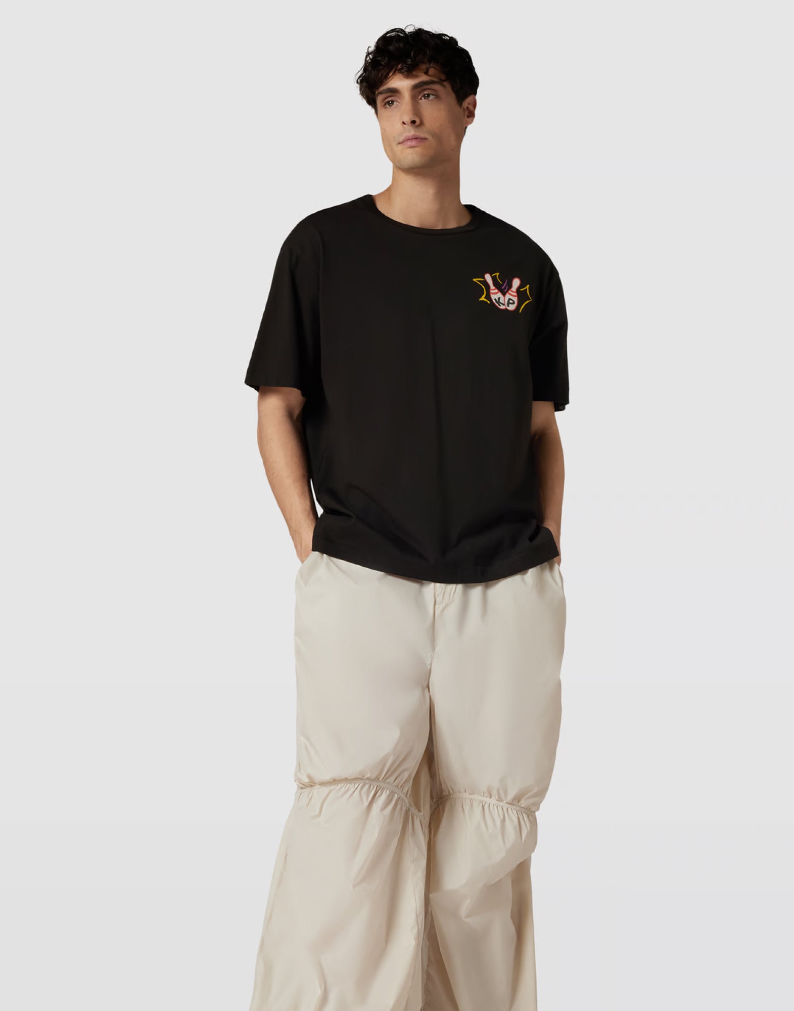 KENZO Oversized Bowling Team Logo T-Shirt for Men