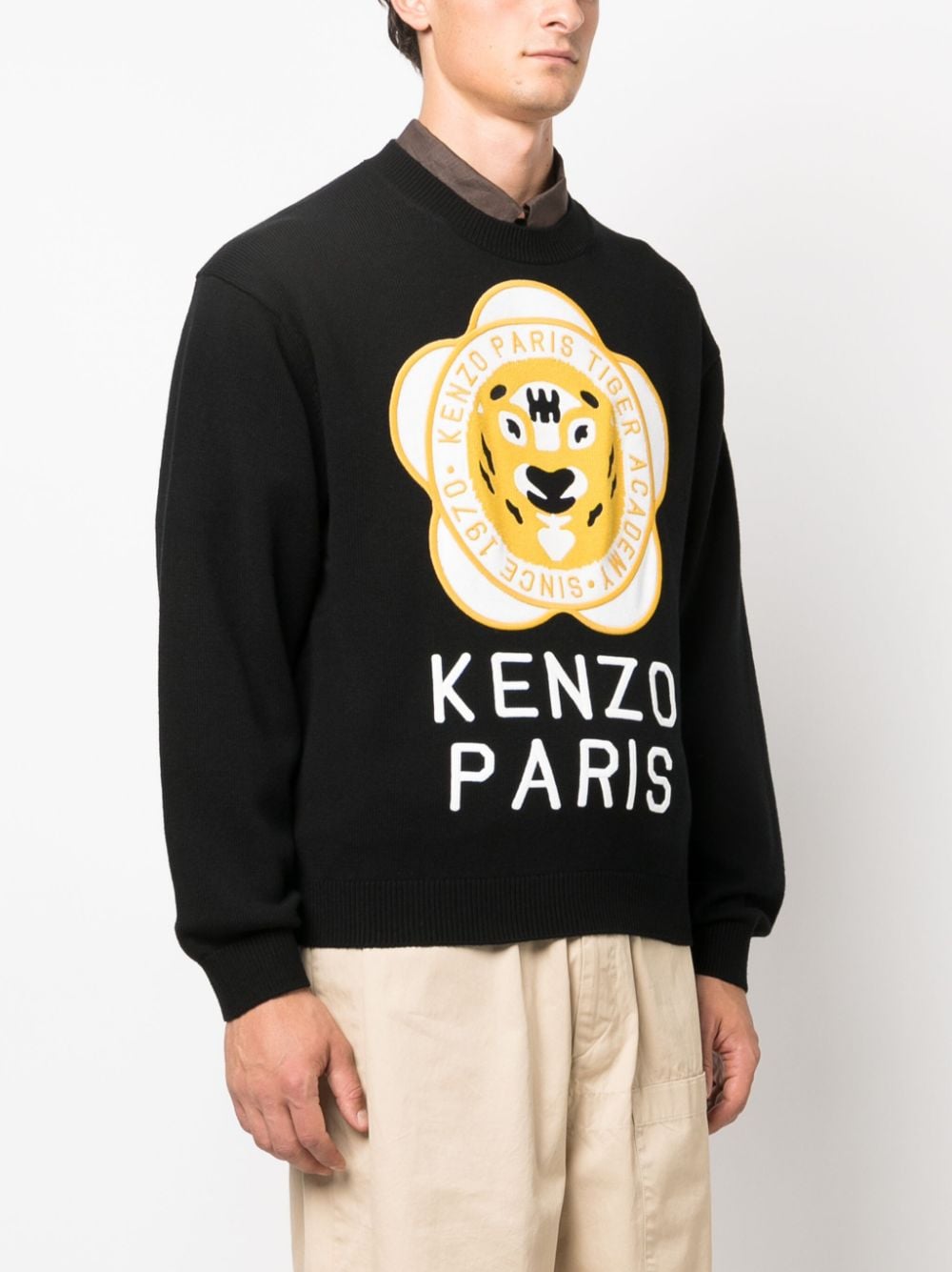 KENZO Men's Regular Fit T-Shirt with Logo - Size L