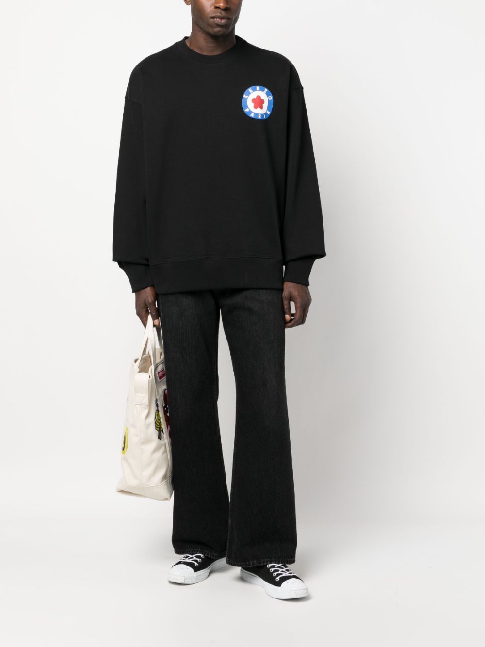 KENZO Oversized Logo Sweatshirt for Men