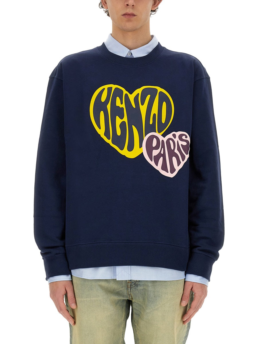 KENZO Logo Sweatshirt - Regular Fit, Size L