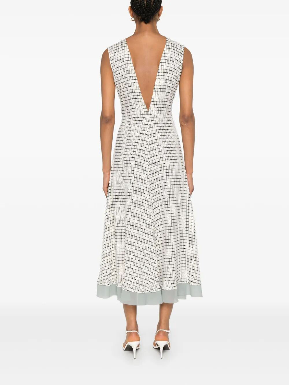 FENDI Printed Crepe Mini Dress for Women - SS25 Collection