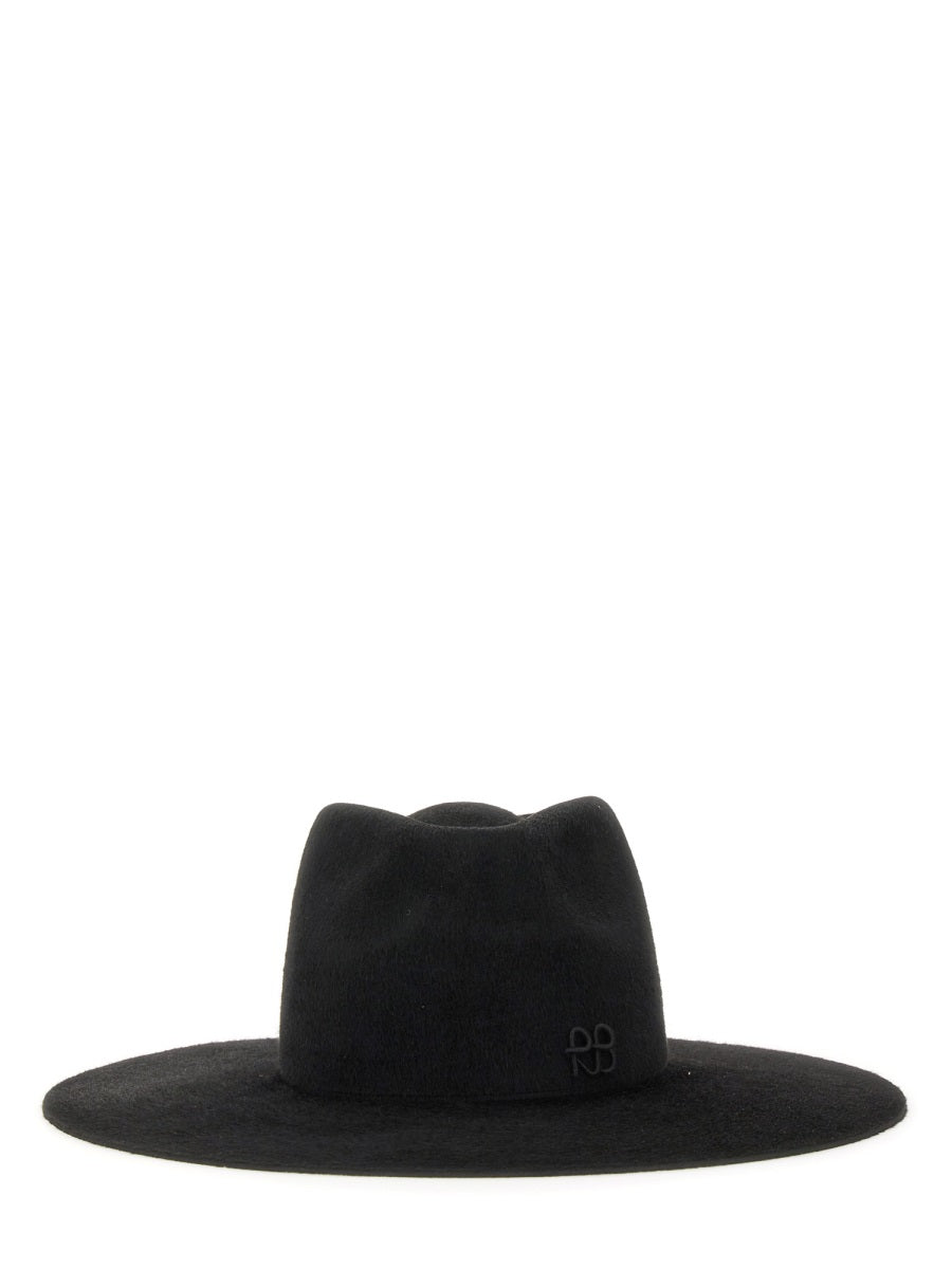 RUSLAN BAGINSKIY Elegant Felt Hat for Women - Fall/Winter 2025