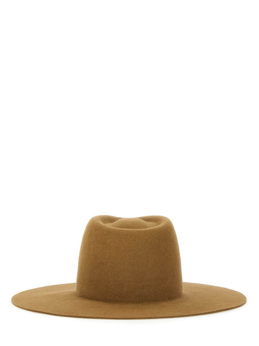 RUSLAN BAGINSKIY Sophisticated Felt Hat for Women