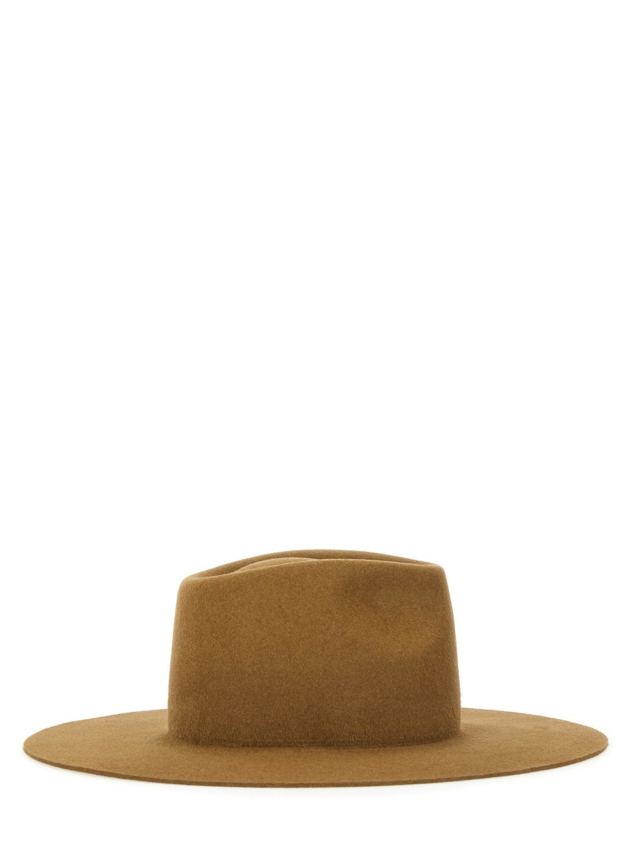 RUSLAN BAGINSKIY Sophisticated Felt Hat for Women