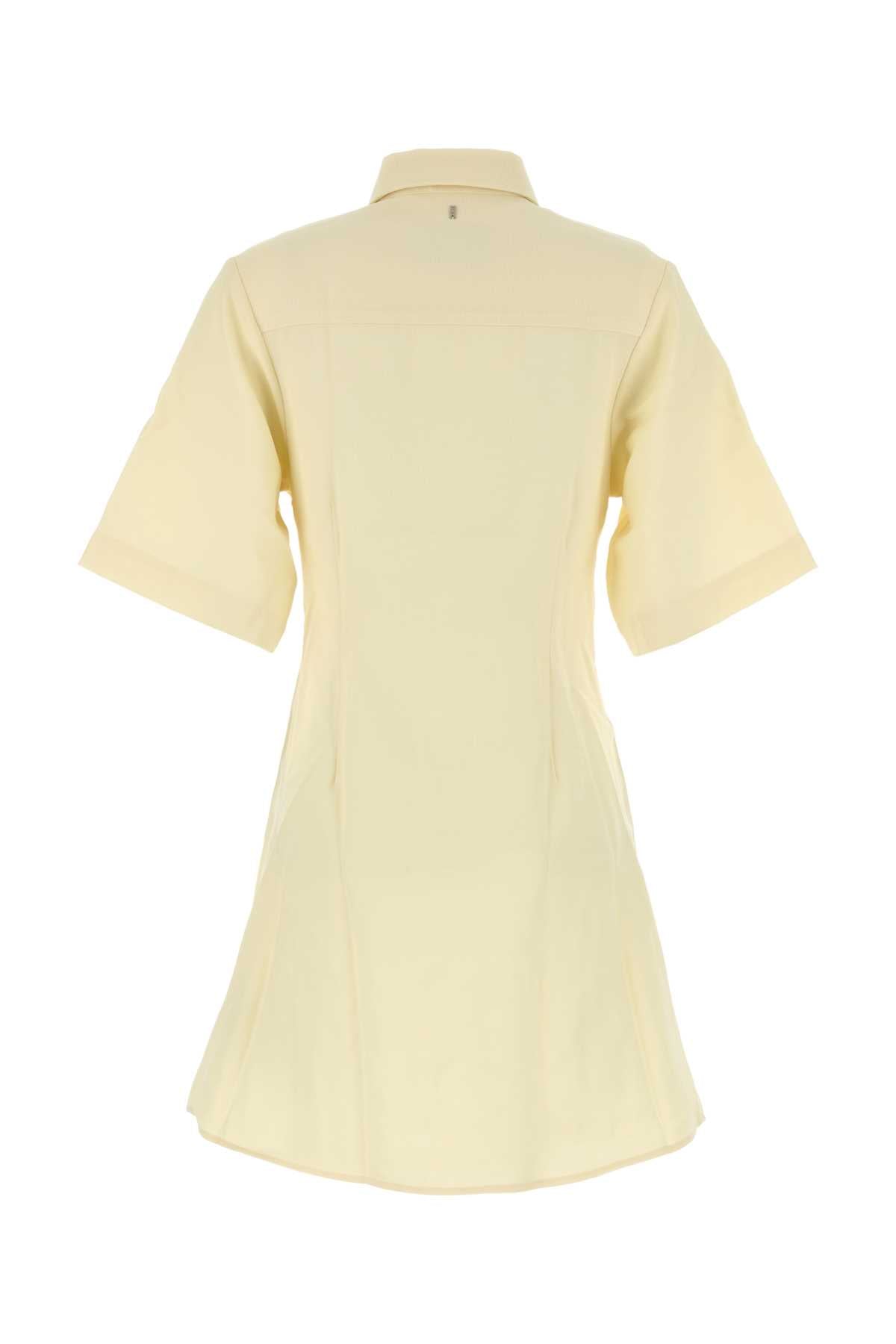 AMI PARIS Mini Wool Shirt Dress