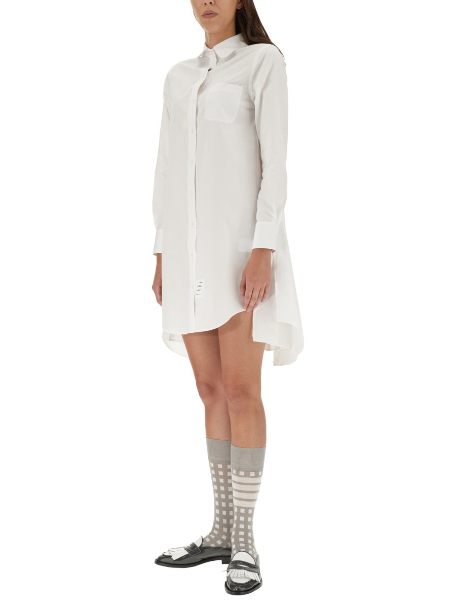 THOM BROWNE Elegant Shirt Dress for Women - SS23 Collection