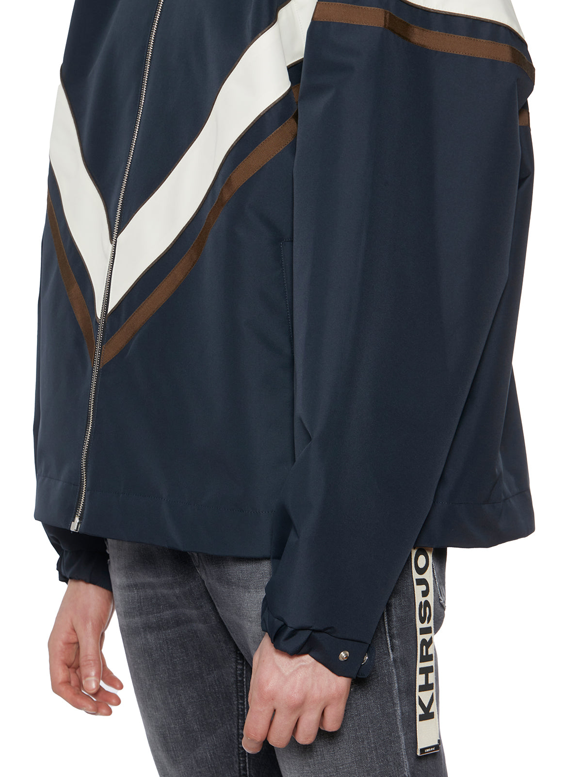 KHRISJOY Hooded Windbreaker for Men - Size 1