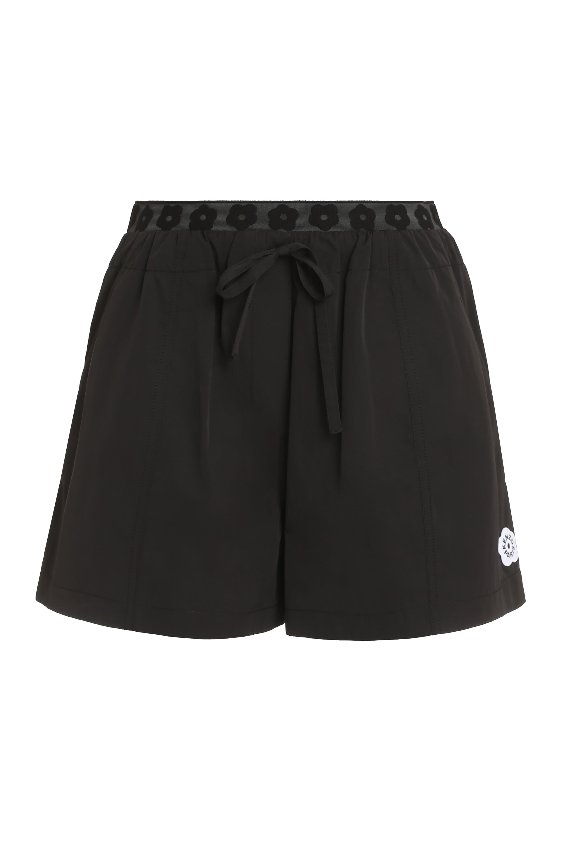 KENZO Cotton Blend Mini Shorts for Women