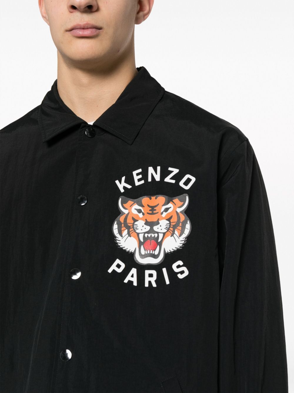 KENZO Lucky Tiger Padded Coach for Men