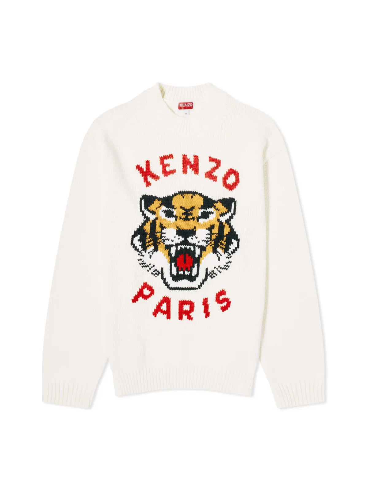 KENZO Lucky Tiger Logo Sweater - Multi-Season Essential