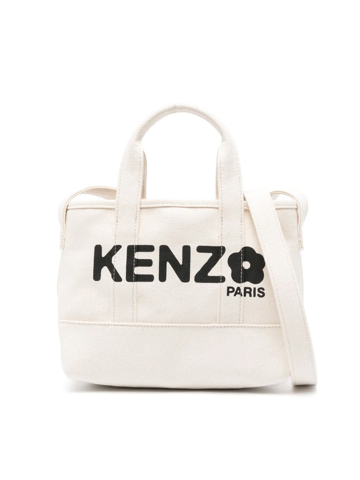 KENZO Mini Boke Flower Logo Tote Handbag - 26X19X8 CM