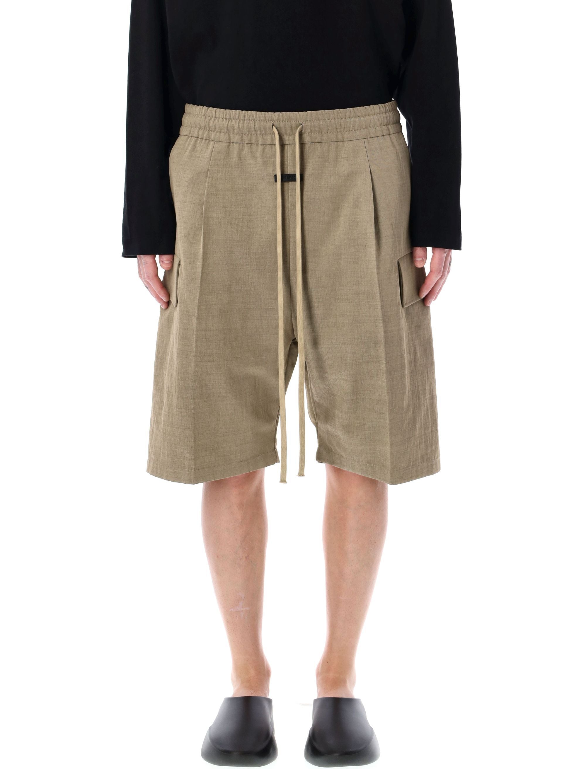 FEAR OF GOD Relaxed Fit Cargo Shorts for Men - Size M