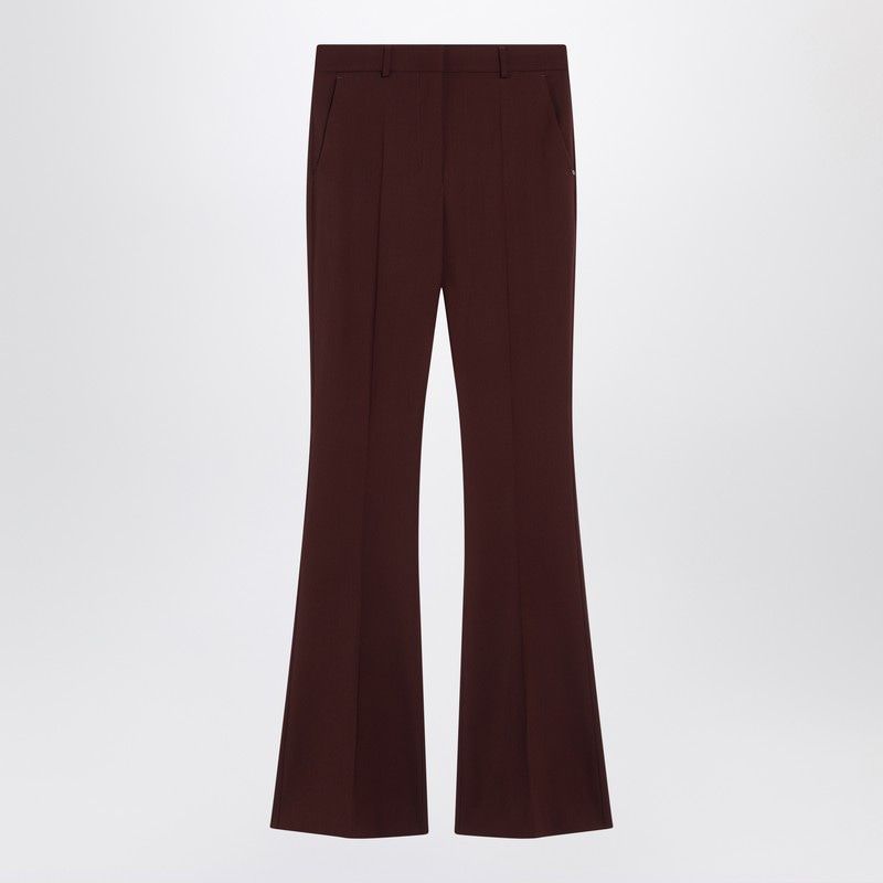 MAX MARA SPORTMAX High Waist Wool Trousers for Women