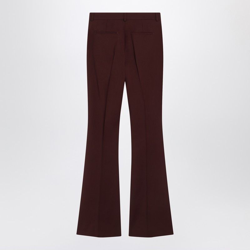 MAX MARA SPORTMAX High Waist Wool Trousers for Women