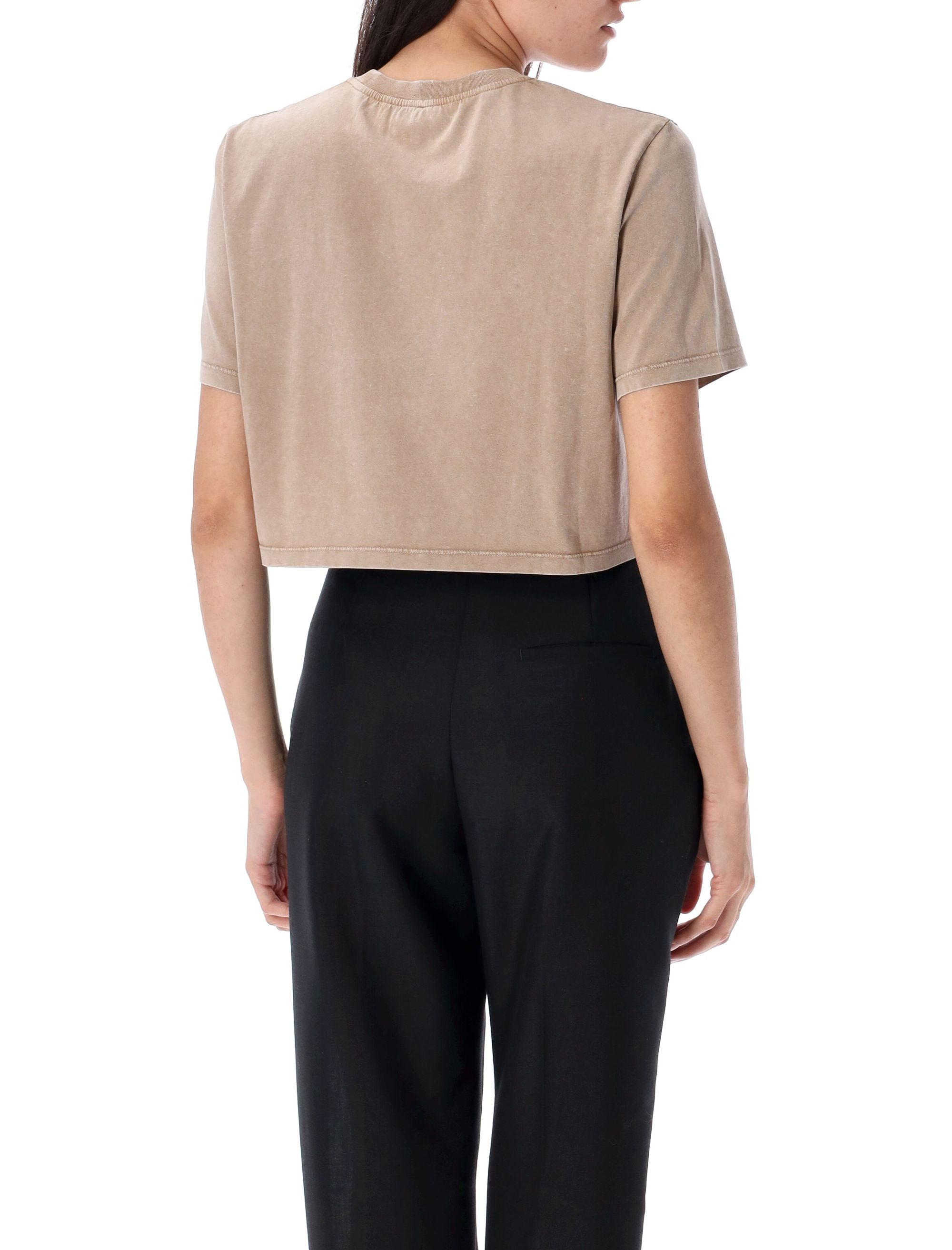 FENDI Cropped Mini T-Shirt for Women