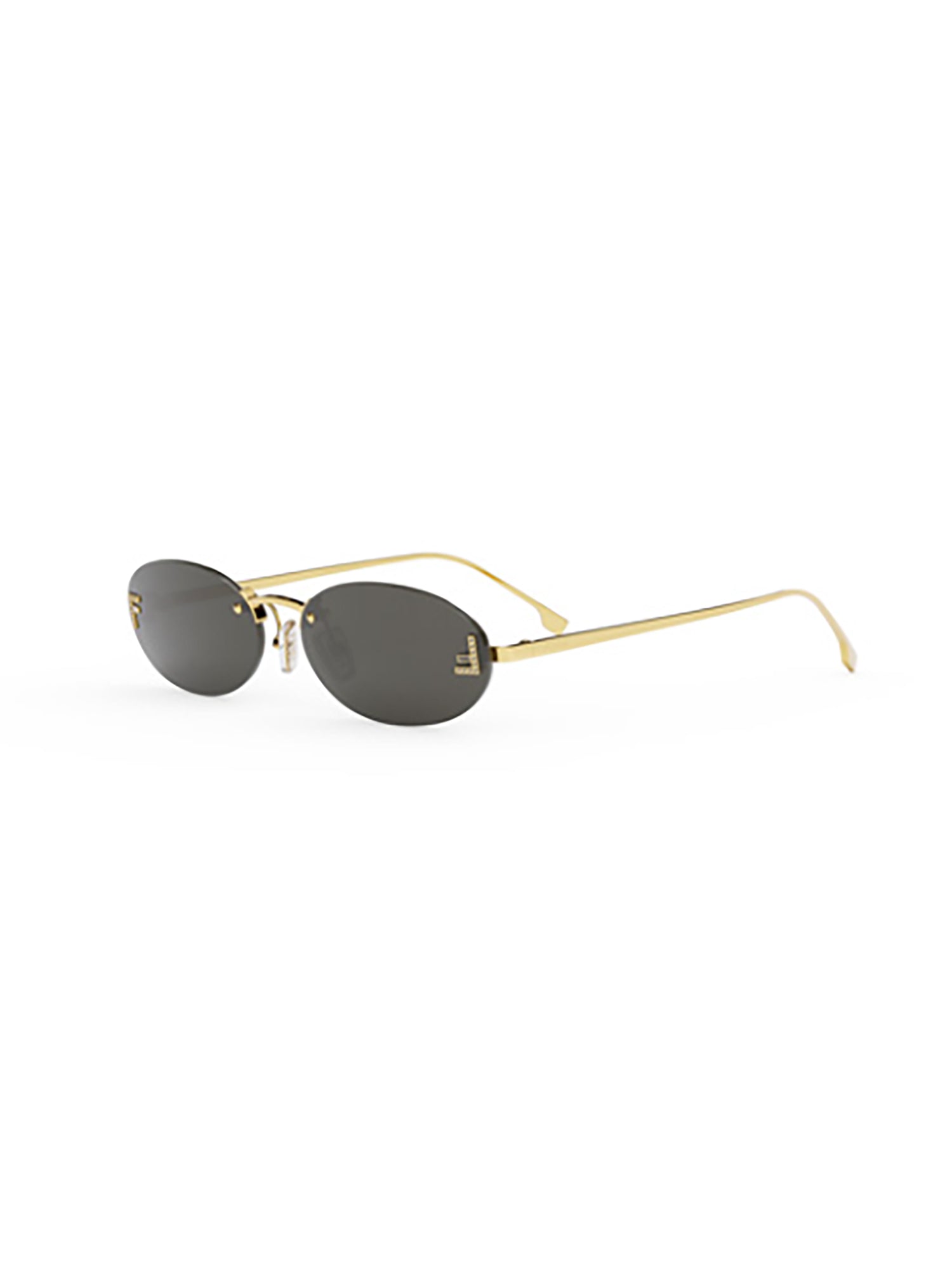 FENDI Chic Metal Sunglasses with 135mm Temples