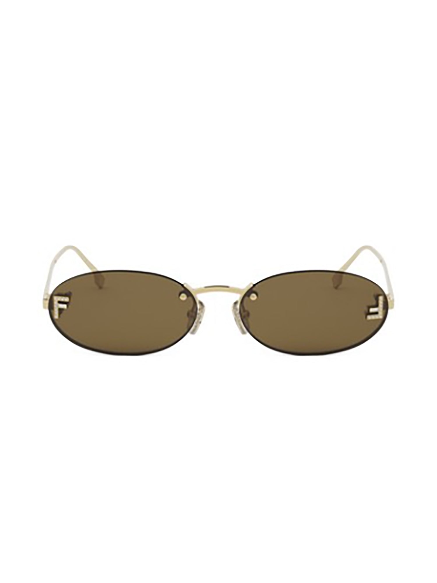 FENDI Metal Sunglasses - 135mm Temple Size for Women