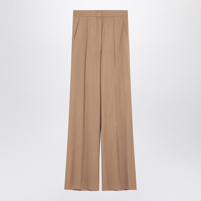 MAX MARA Wide Fit High Waist Trousers for Women - FW25