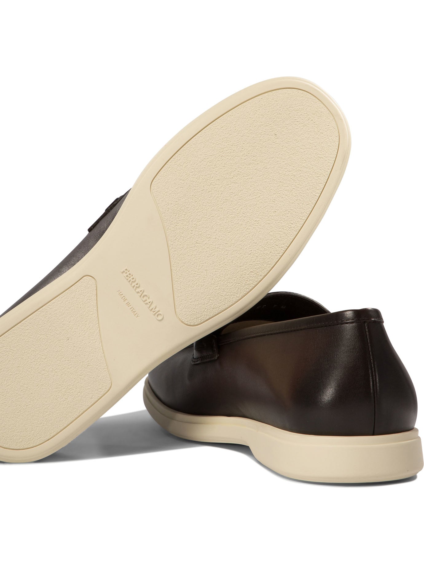 Ferragamo Luxurious Leather Loafers for Men - Spring Summer 25