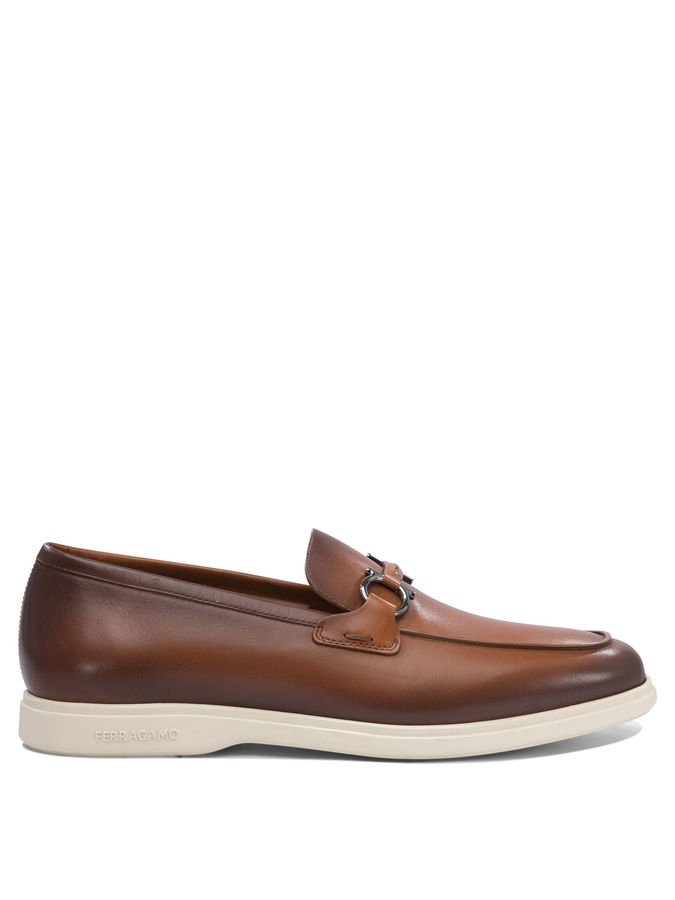 Ferragamo Classic Leather Loafers for Men