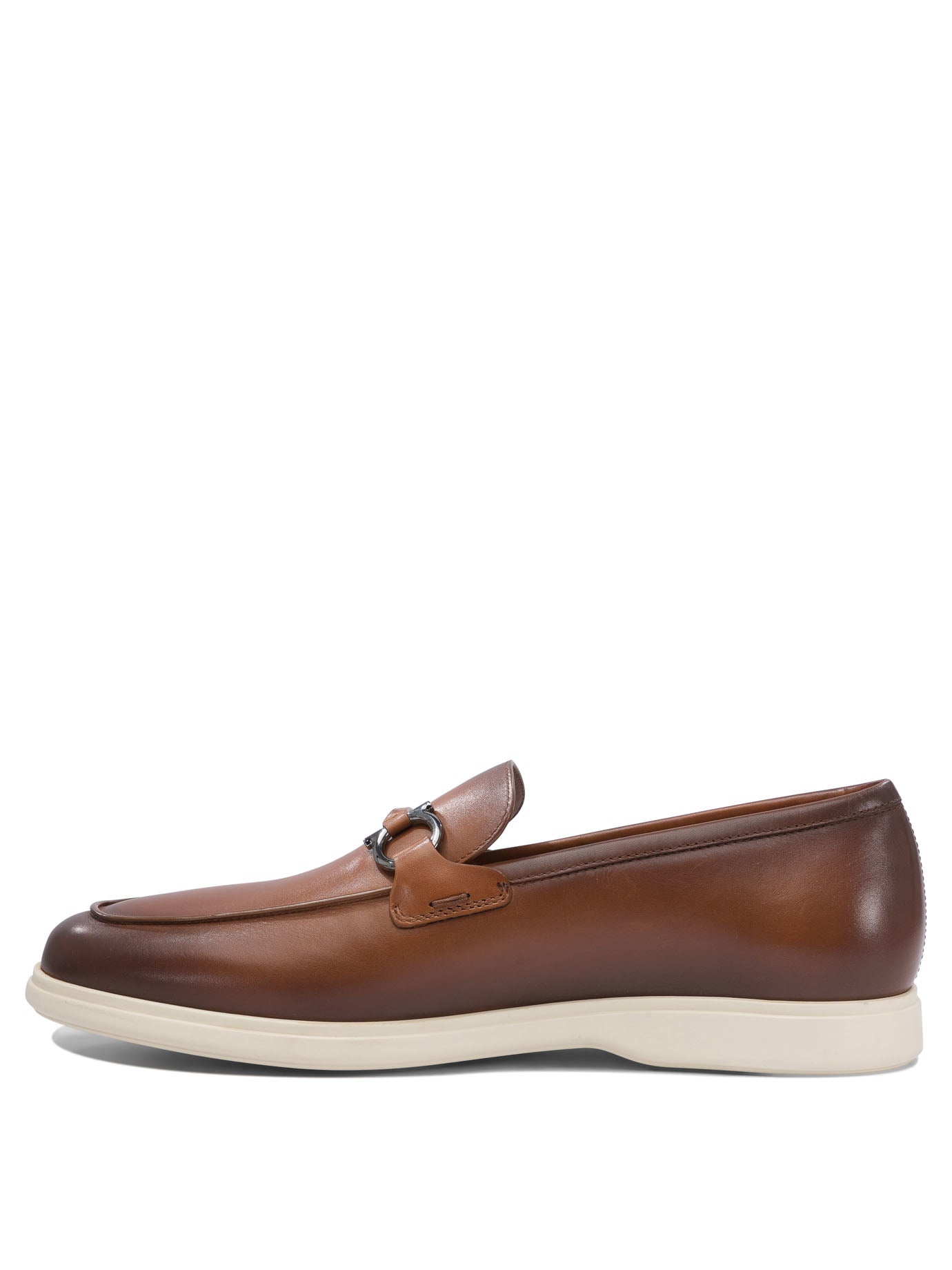 Ferragamo Classic Leather Loafers for Men