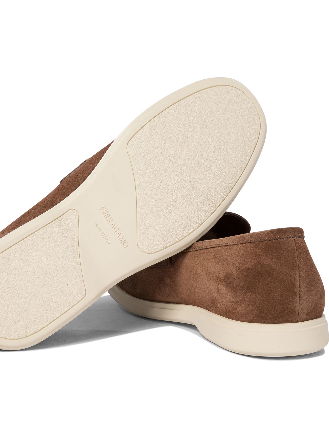 Ferragamo Men's Premium Leather Loafers & Slippers