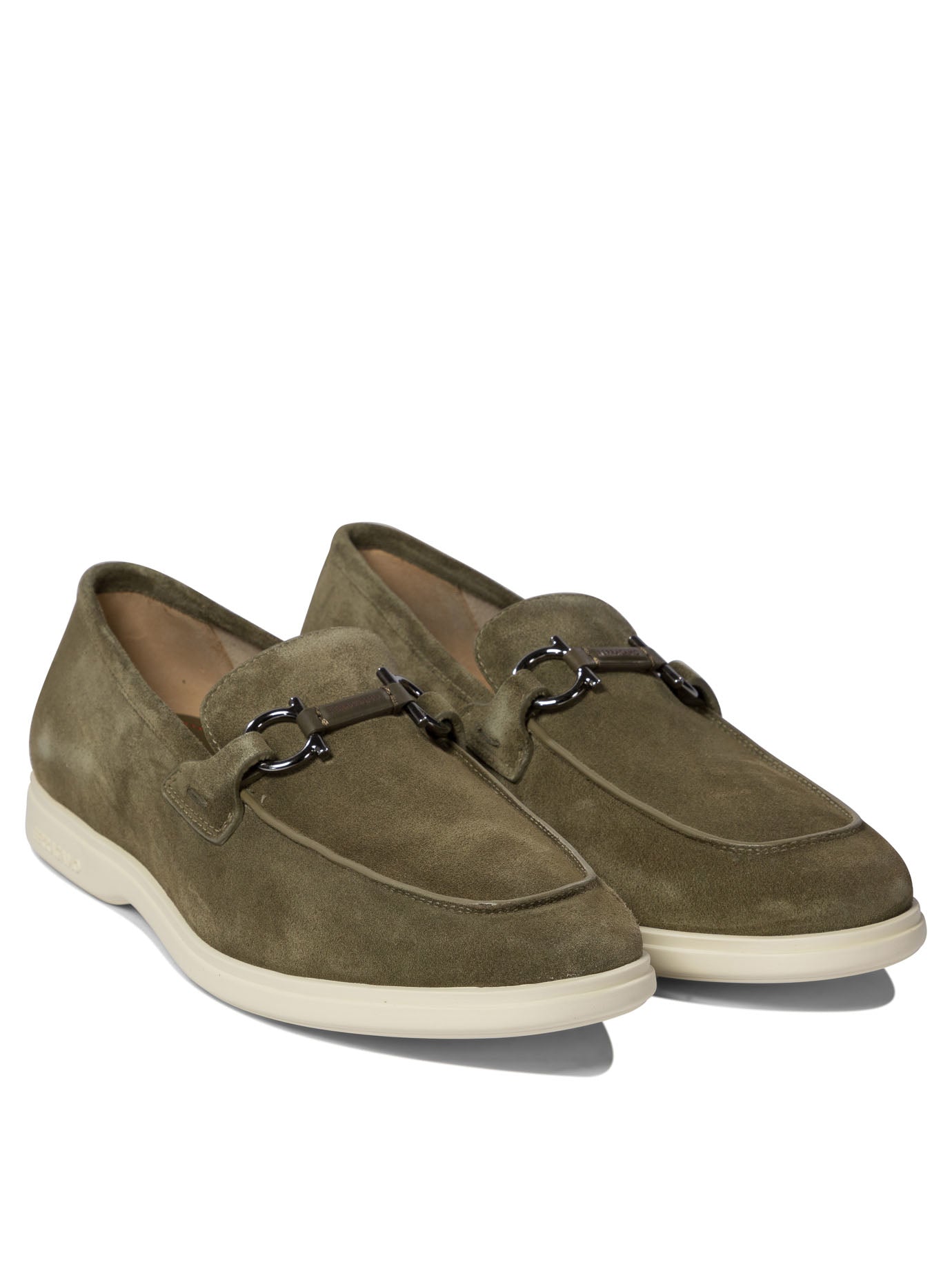 Ferragamo Luxury Suede Loafers for Men